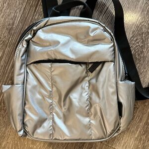Luka Mini Backpack in Gunmetal